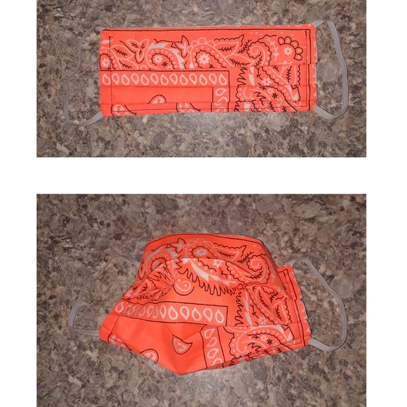 Other - Pleated Bandana Face Mask